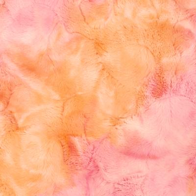 Fourrure Shannon Fabrics - Luxe Cuddle® Sorbet Sunset